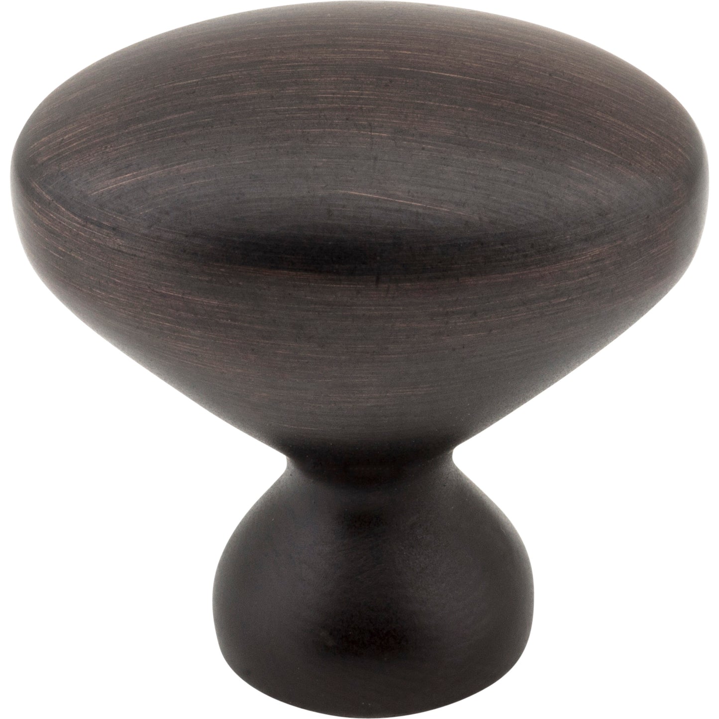 ELEMENTS 897L-DBAC Merryville 1-1/4" Length Oval Knob - Brushed Oil Rubbed Bronze