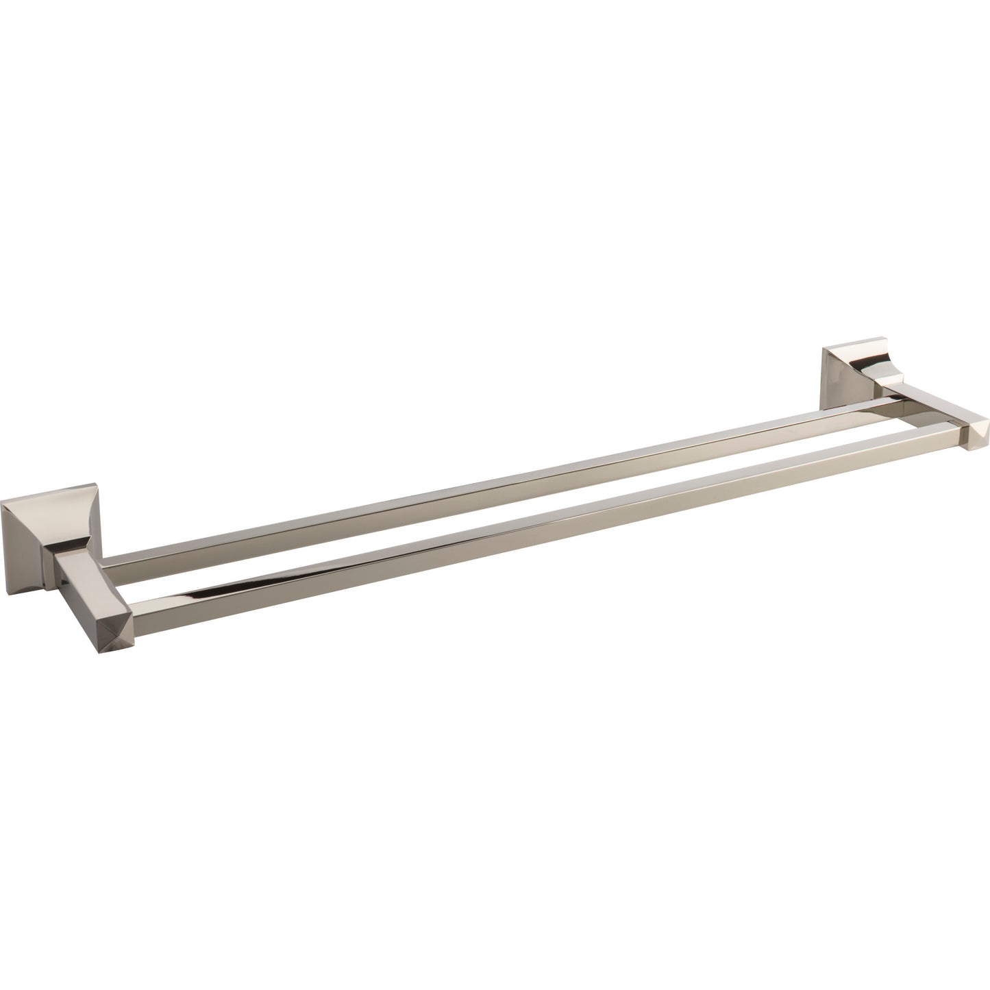 ATLAS GRADTB600-PN Gratitude Double 23 1/2" Wall Mounted Towel Bar - Polished Nickel