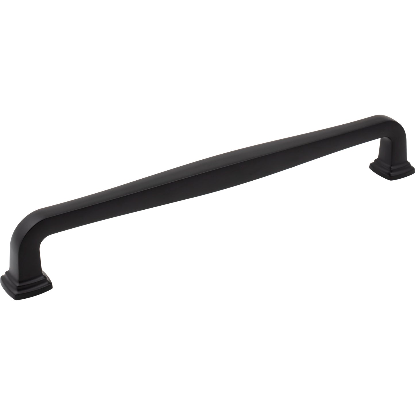 JEFFREY ALEXANDER 782-12MB Fontana 12" Center-to-Center Appliance Pull - Matte Black