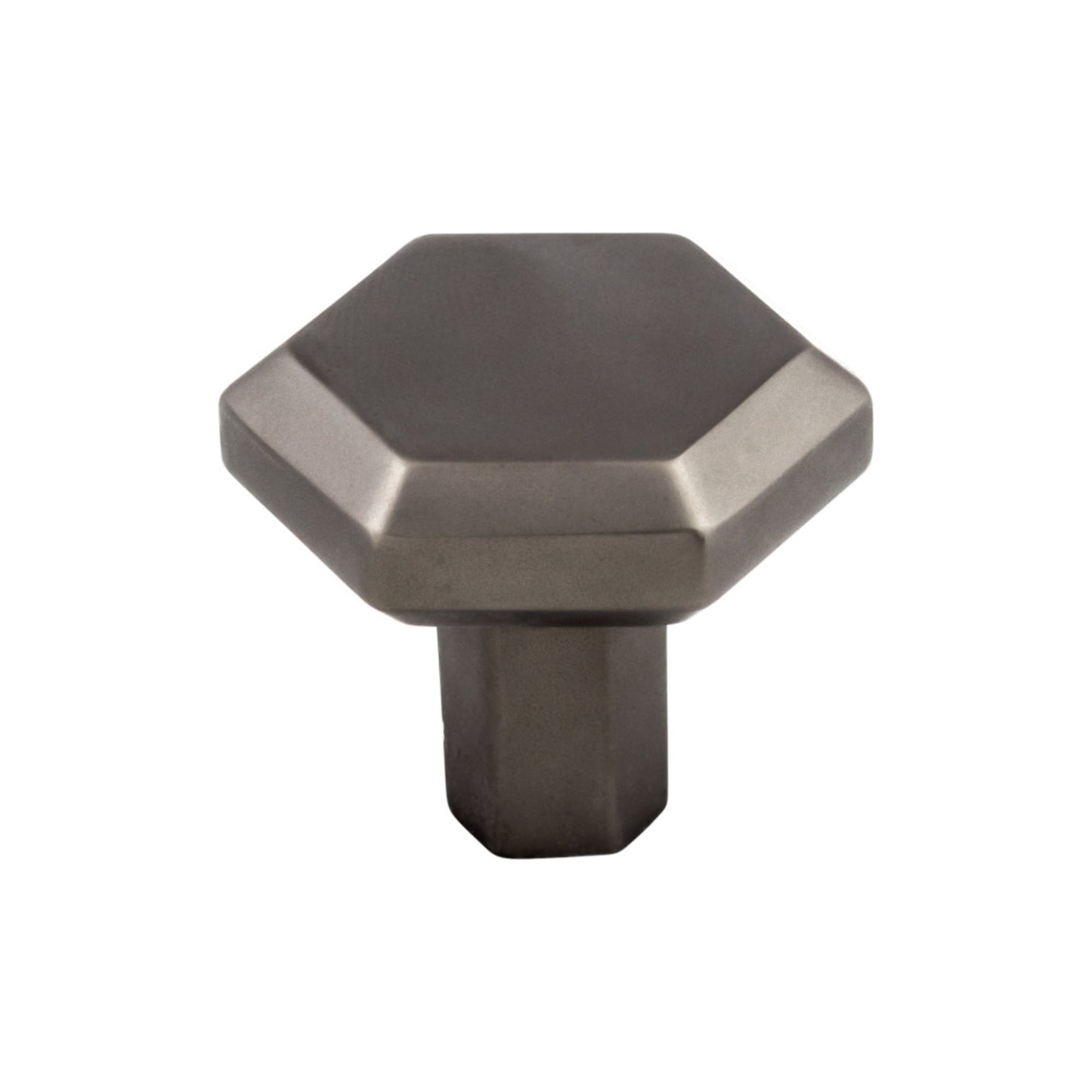TOP KNOBS TK792AG Lydia 1 1/4" Length Square Knob - Ash Gray