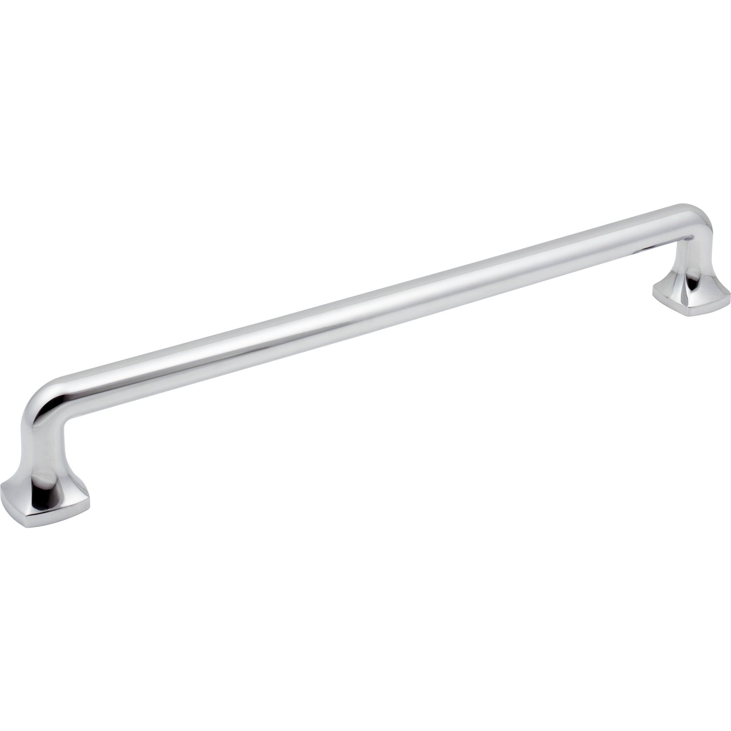 JEFFREY ALEXANDER 663-12PC Griffin 12" Center-to-Center Appliance Pull - Polished Chrome