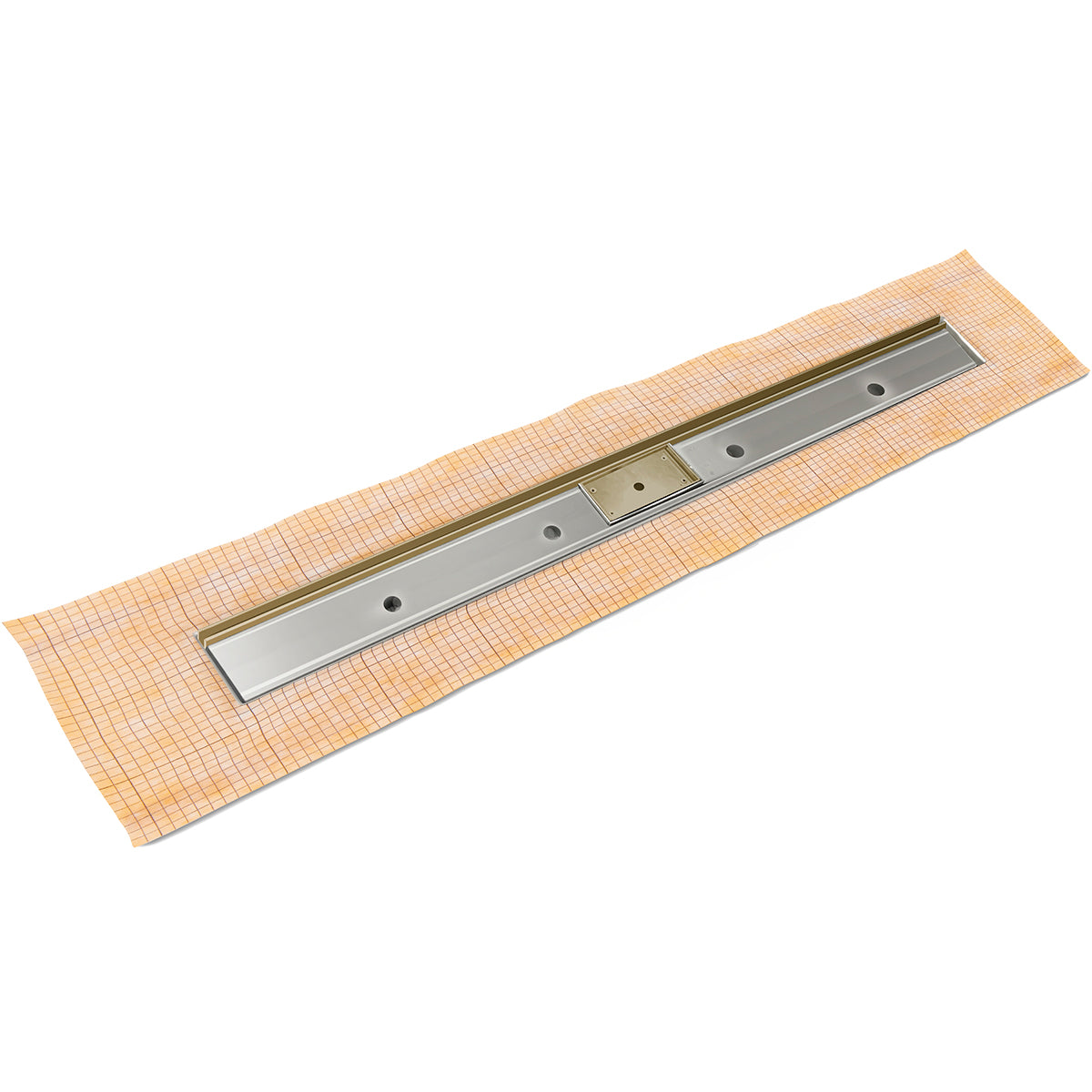 INFINITY DRAIN FCSST 48 SB FCSST 48" Slot Drain Complete Kit for FCS Series in Satin Bronze