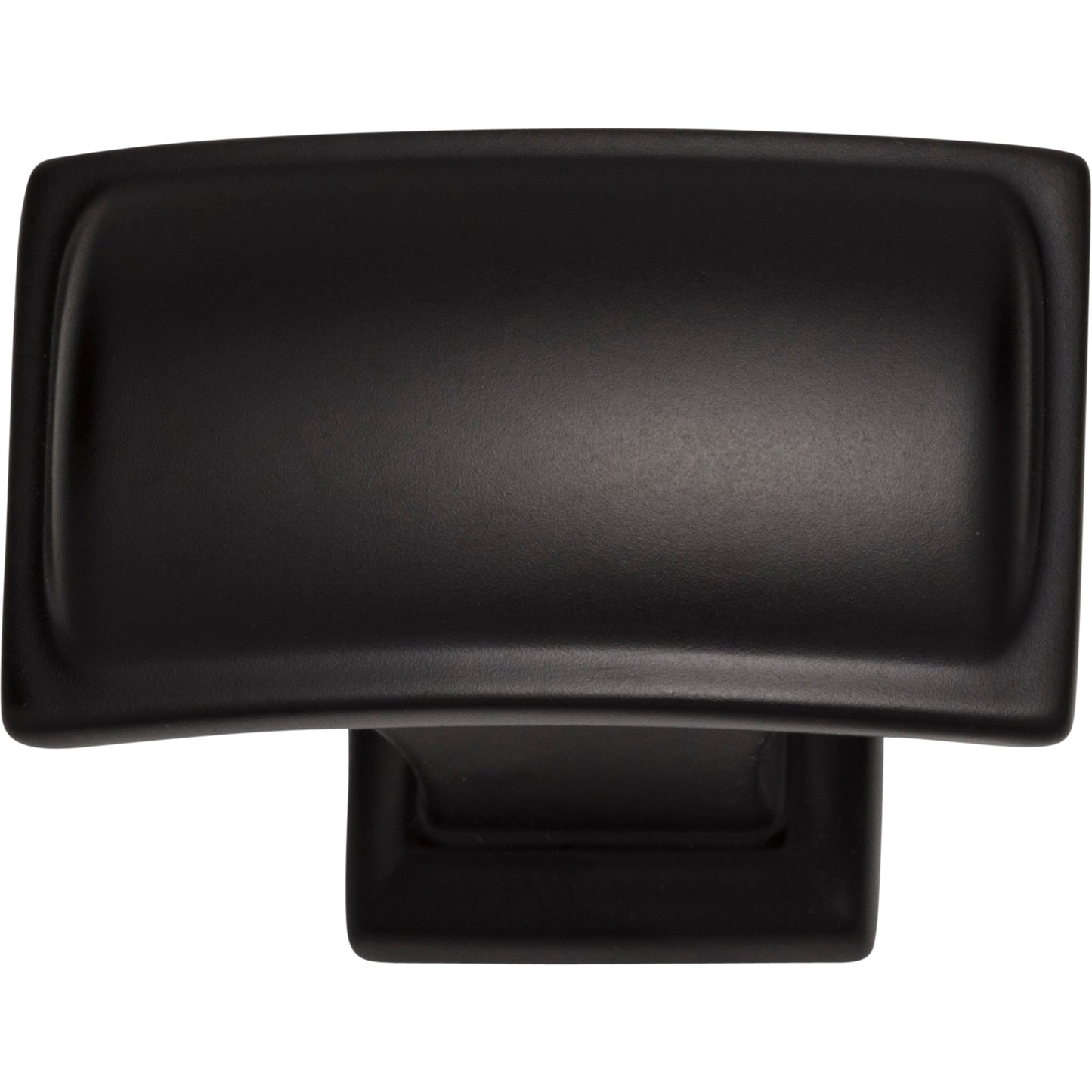 JEFFREY ALEXANDER 435L-MB Annadale 1-1/2" Length Rectangle Knob - Matte Black