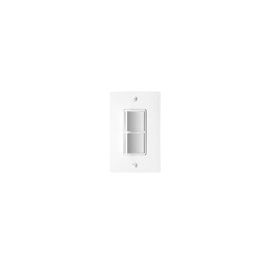 PANASONIC FV-WCSW21-W 2 Function Wall Switch, On/Off Fan/Light, White, wall plate included.
