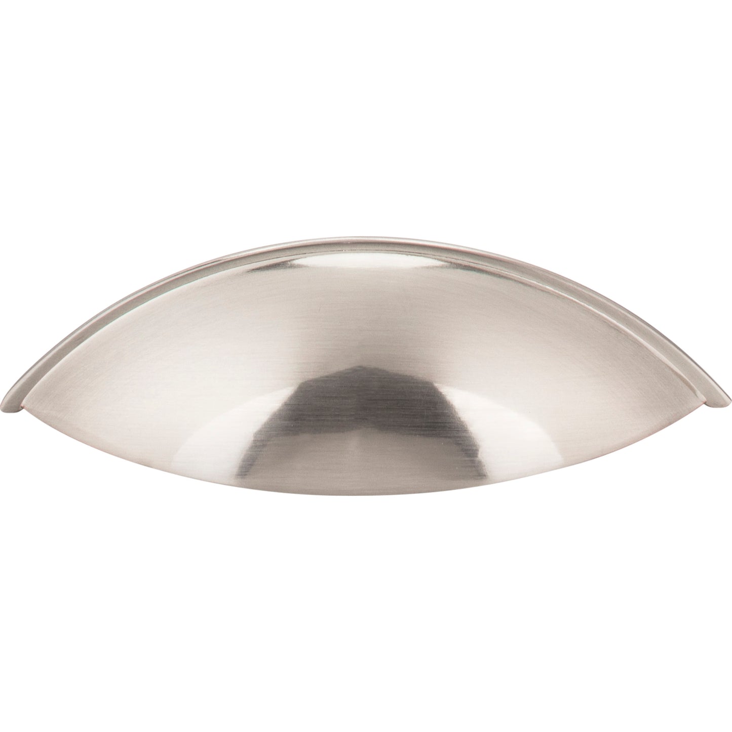 JEFFREY ALEXANDER 8236SN Bordeaux 96 mm Center-to-Center Cup/Bin Pull - Satin Nickel