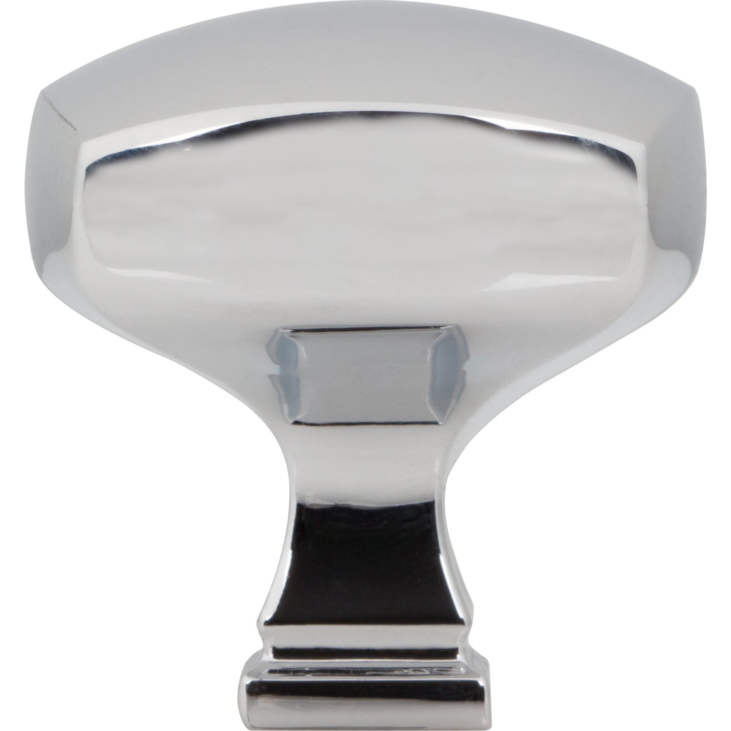 JEFFREY ALEXANDER 278L-PC Audrey 1-3/8" Diameter Square Knob - Polished Chrome