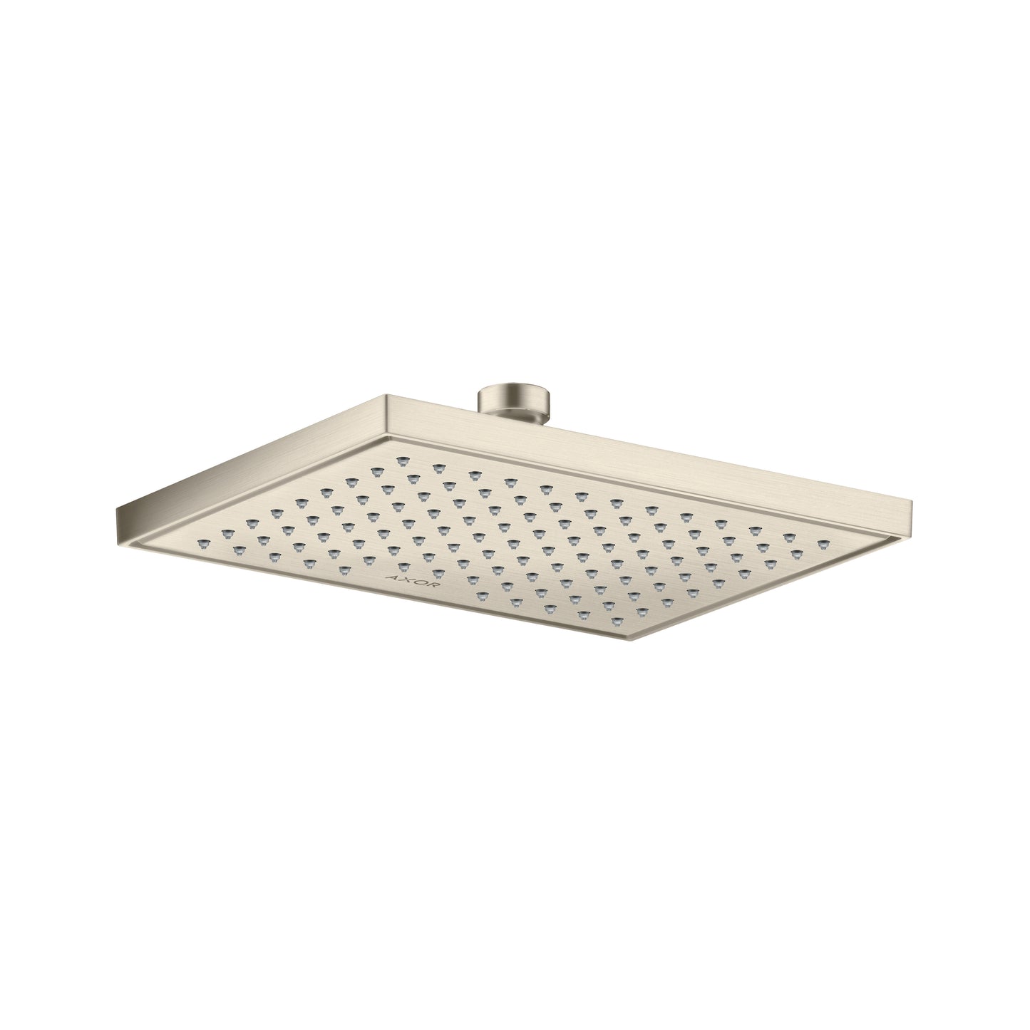 AXOR 35370821 ShowerSolutions Showerhead Square 245/185 1-Jet, 2.5 GPM - Brushed Nickel