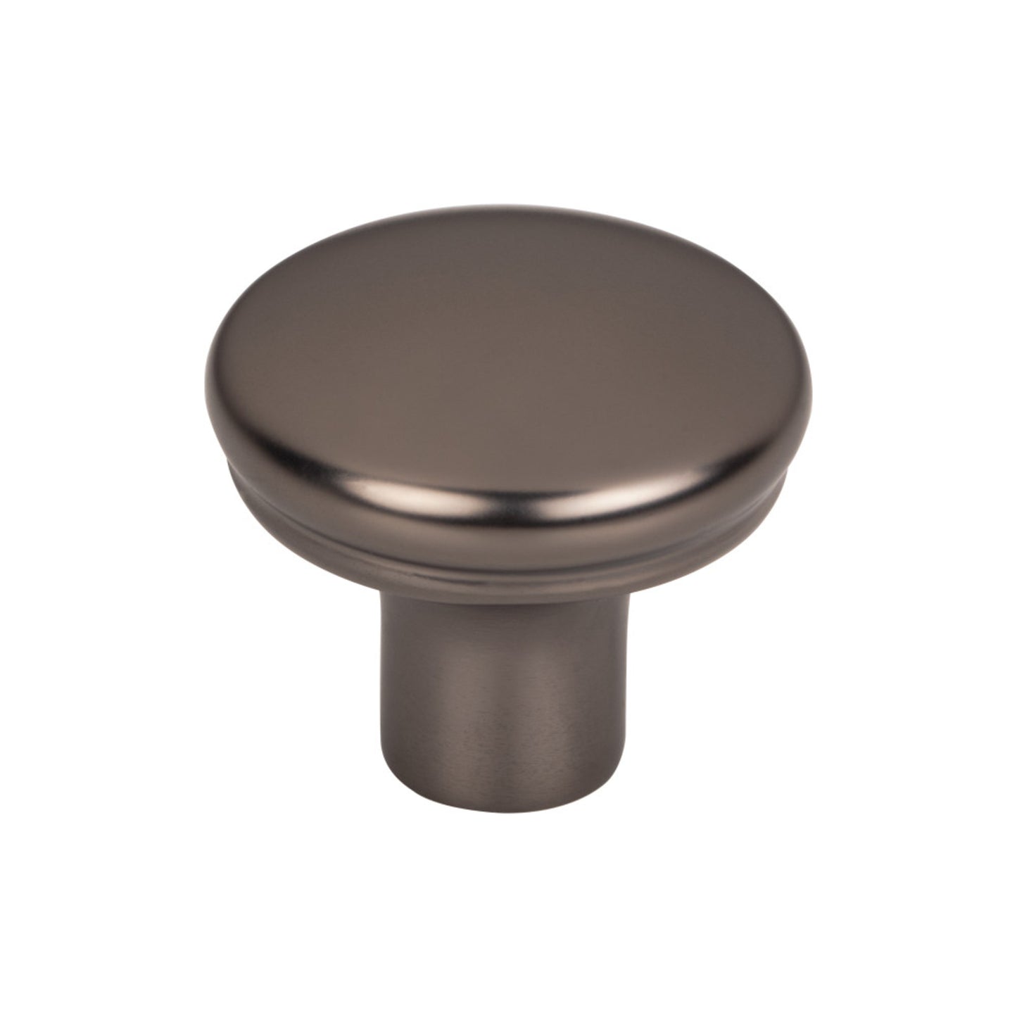 TOP KNOBS TK3050AG Julian 1 1/4" Length Mushroom Knob - Ash Gray