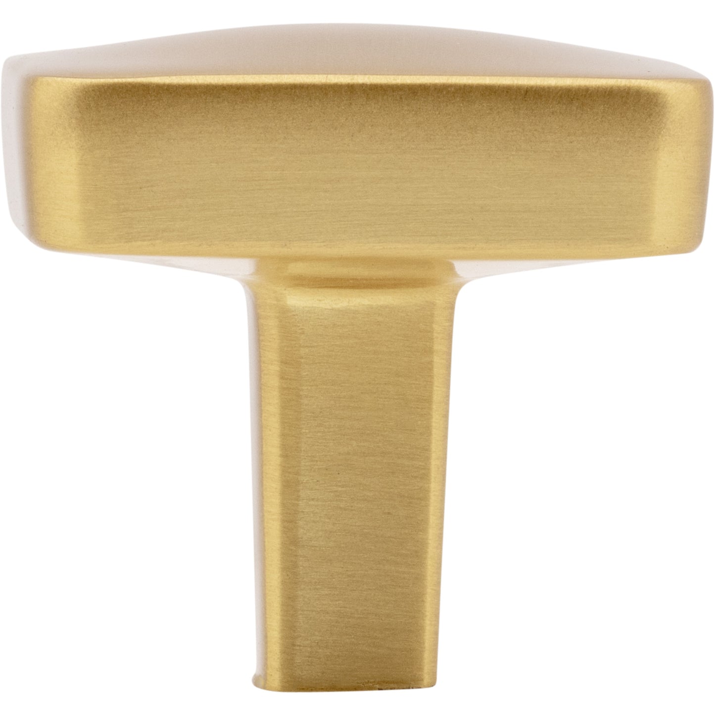 JEFFREY ALEXANDER 905BG Whitlock 1-1/4" Diameter Square Knob - Brushed Gold