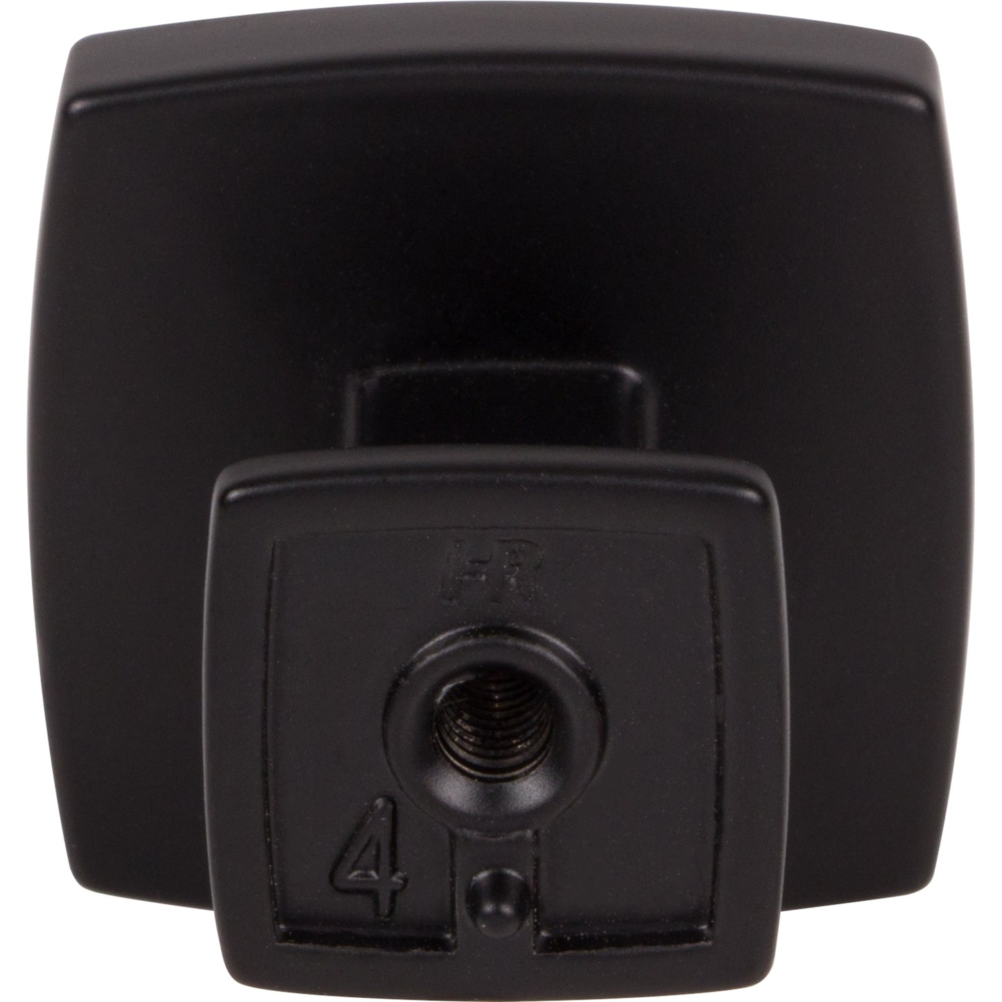 JEFFREY ALEXANDER 141MB Renzo 1-1/4" Diameter Square Knob - Matte Black