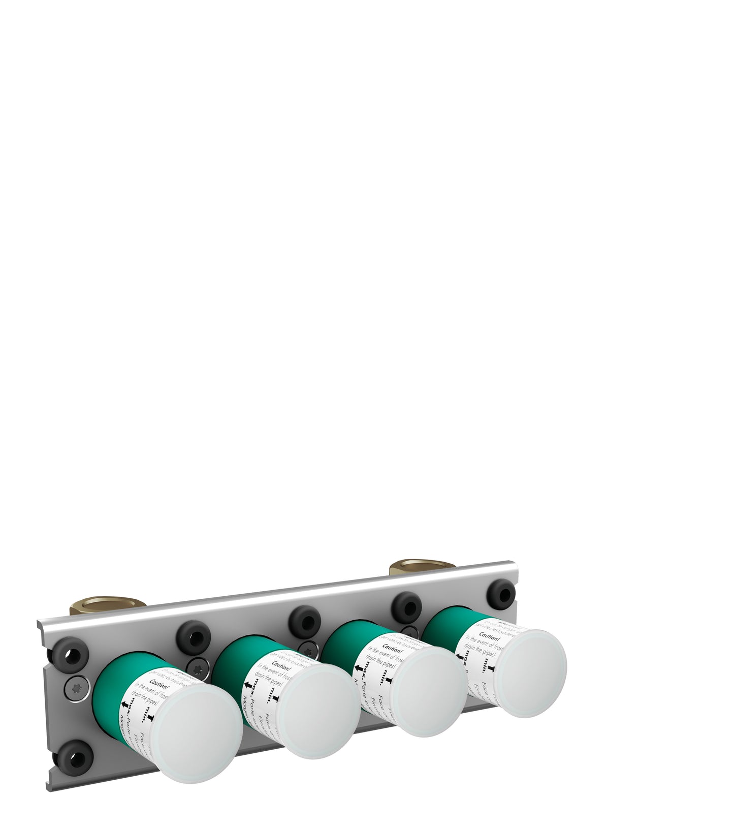 AXOR Rough, Thermostatic Trim Exposed/Concealed Installation for 3 Functions