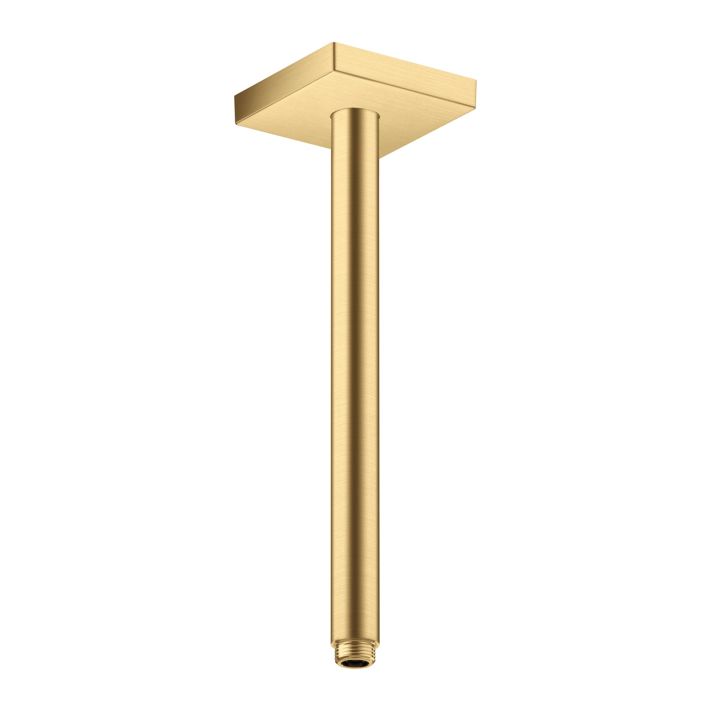 AXOR 26438251 ShowerSolutions Extension Pipe for Ceiling Mount Square, 12" - Brushed Gold Optic