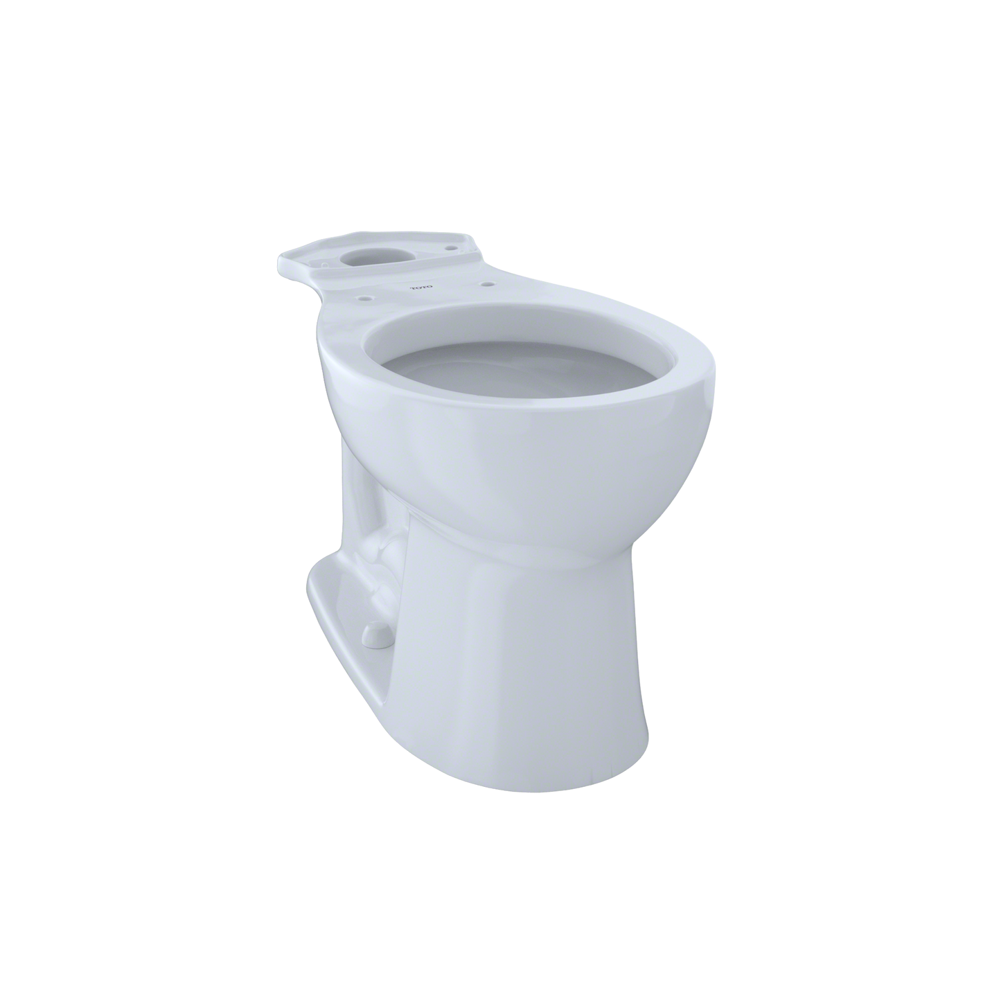 TOTO C243EF#01 Entrada Universal Height Round Toilet Bowl - Cotton White