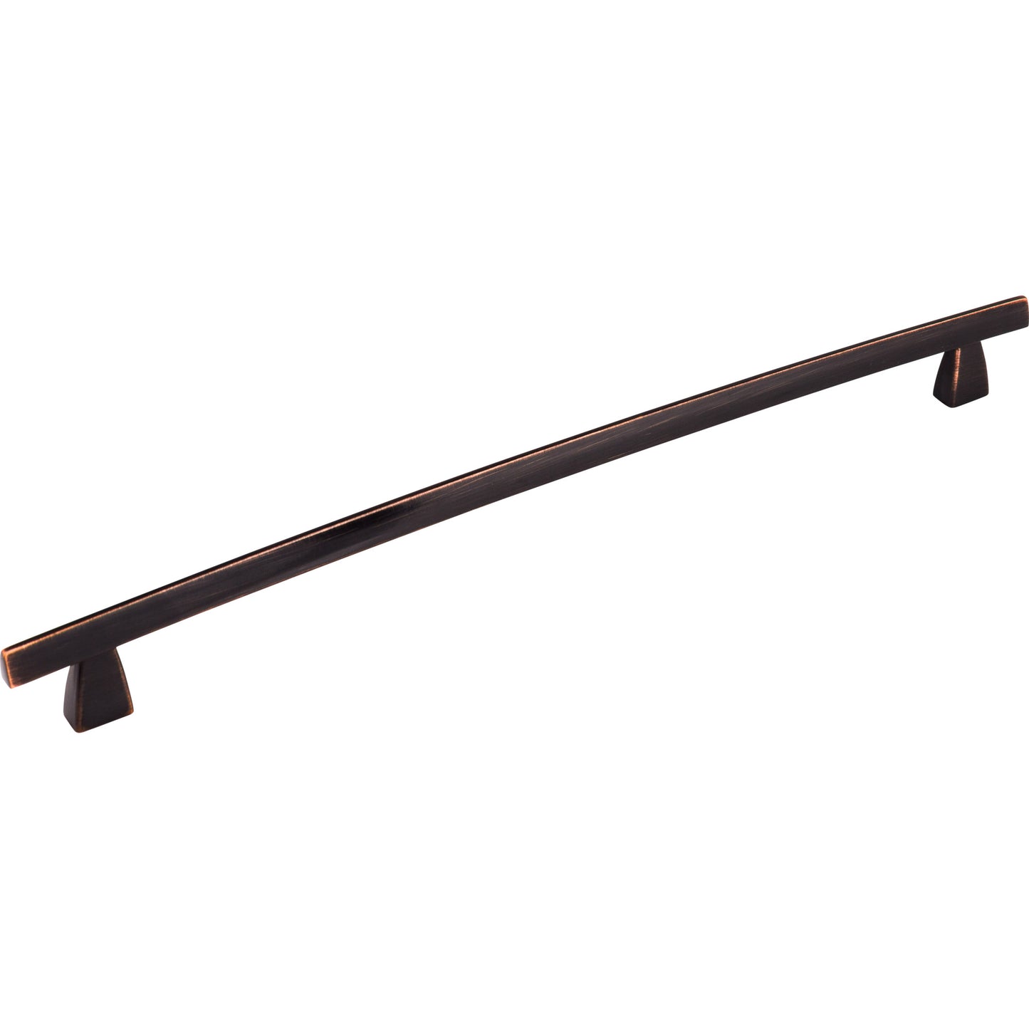 TOP KNOBS TK6TB Arched 12" Center to Center Bar Pull - Tuscan Bronze