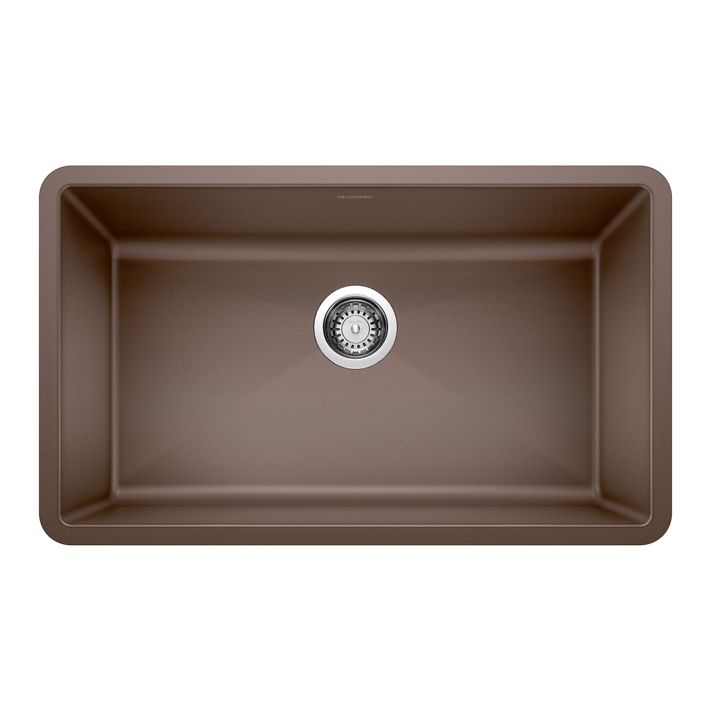 BLANCO 440147 Precis Precis SILGRANIT 32" Super Single Undermount Kitchen Sink - Cafe in Cafe