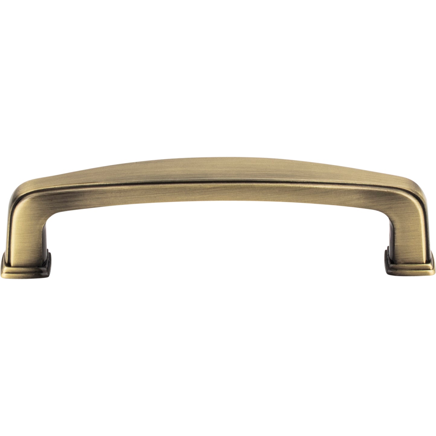 JEFFREY ALEXANDER 1092AB Milan 1 96 mm Center-to-Center Bar Pull - Brushed Antique Brass