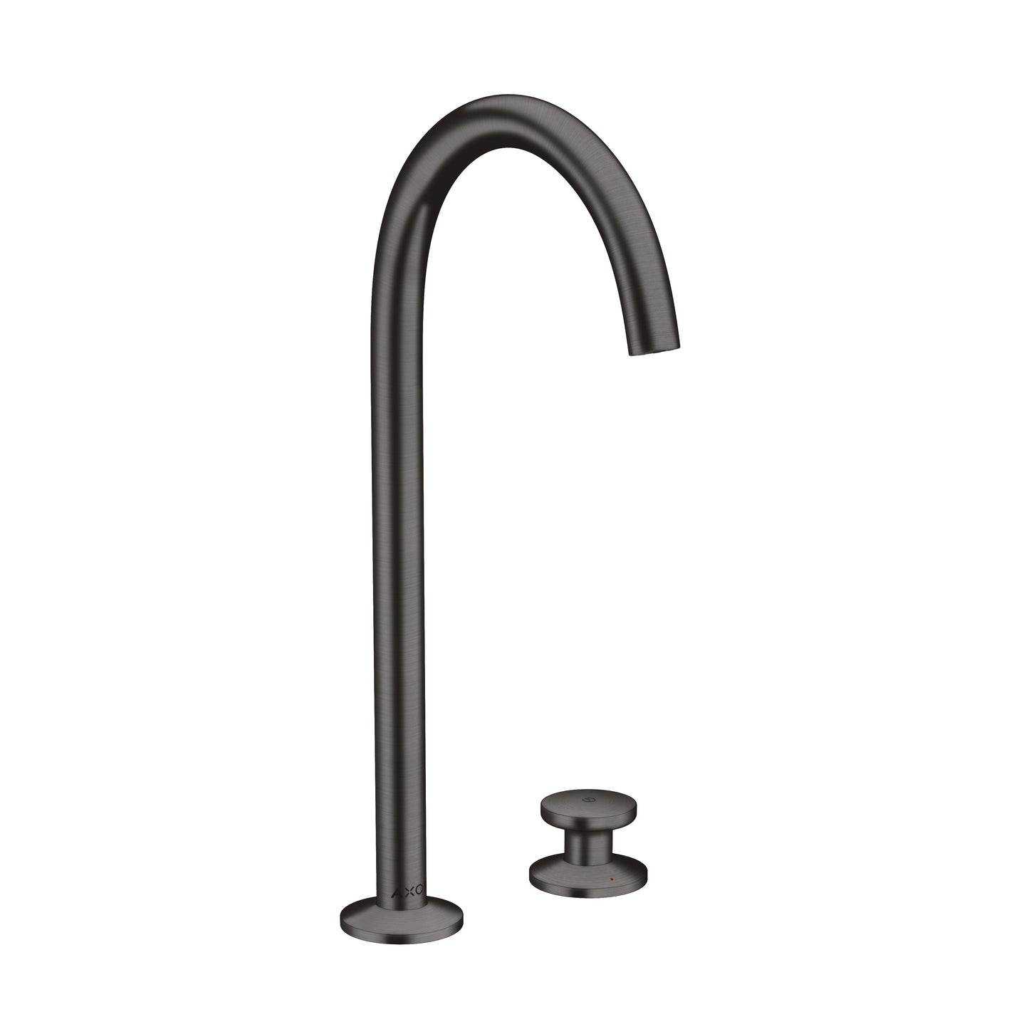 AXOR 48060341 ONE 2-Hole Single-Handle Faucet 260, 1.2 GPM - Brushed Black Chrome