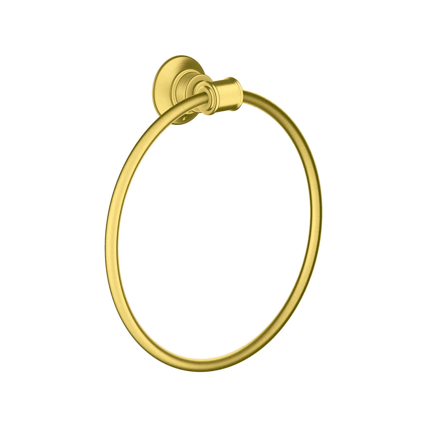 AXOR Montreux Towel Ring in Brushed Gold Optic