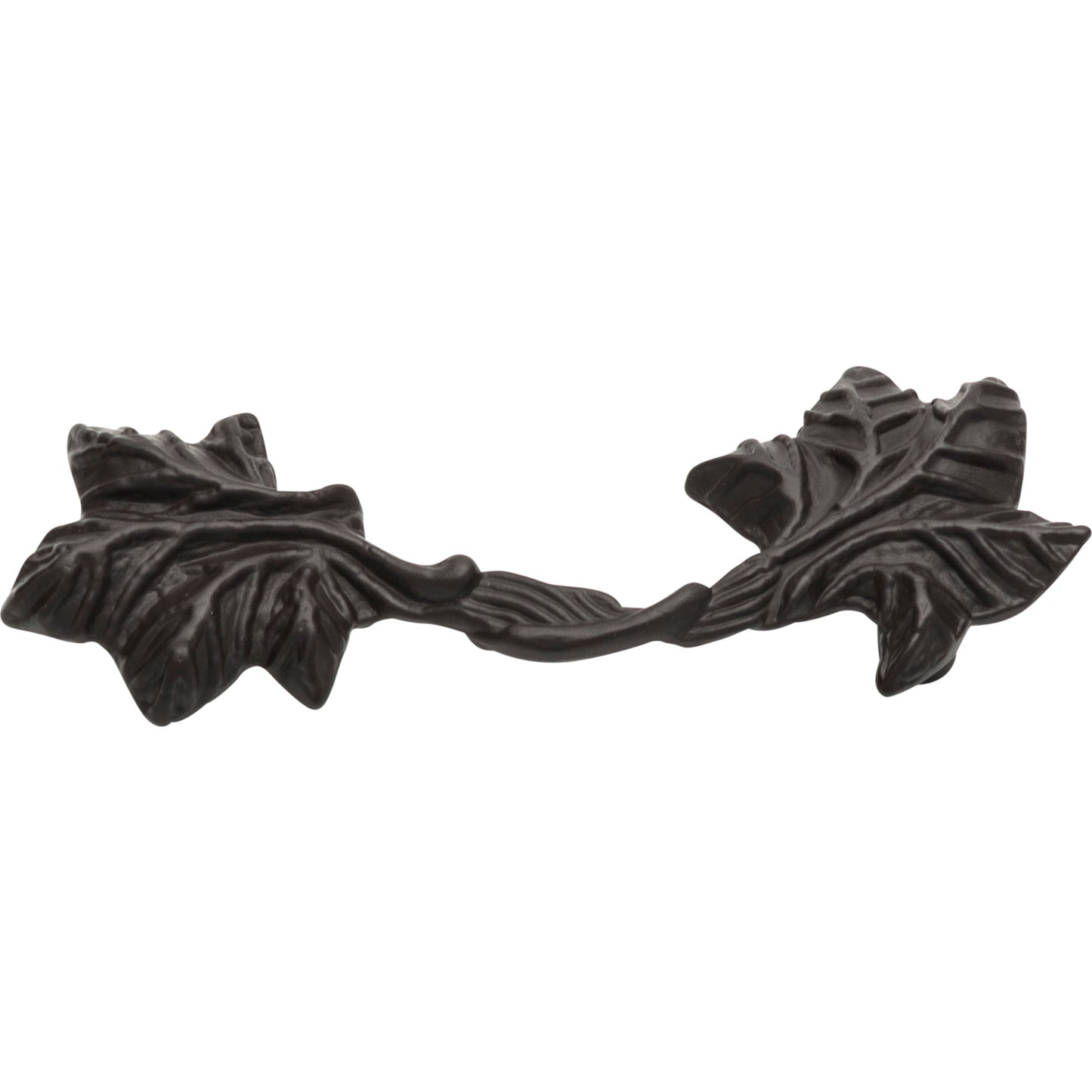 ATLAS 2202-O Vineyard Leaf 3" Center to Center Novelty Pull - Aged Bronze