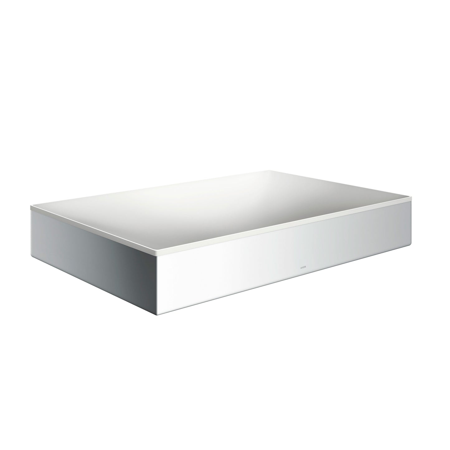 AXOR Suite Sinks Square Sink without Overflow, 23 5/8" x 15 3/4" in Chrome