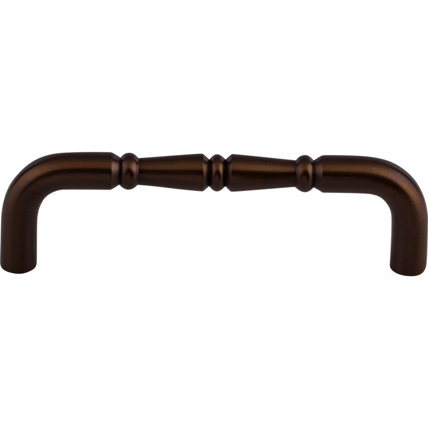 TOP KNOBS M801-96 Nouveau Ring 3 3/4" Center to Center Bar Pull , Oil Rubbed Bronze