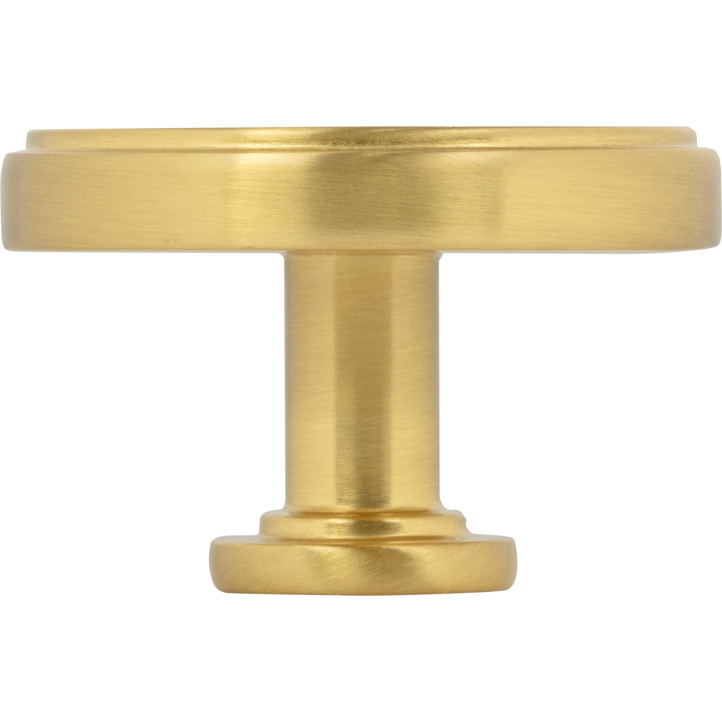 JEFFREY ALEXANDER 171L-BG Richard 1-3/4" Diameter Round Knob - Brushed Gold