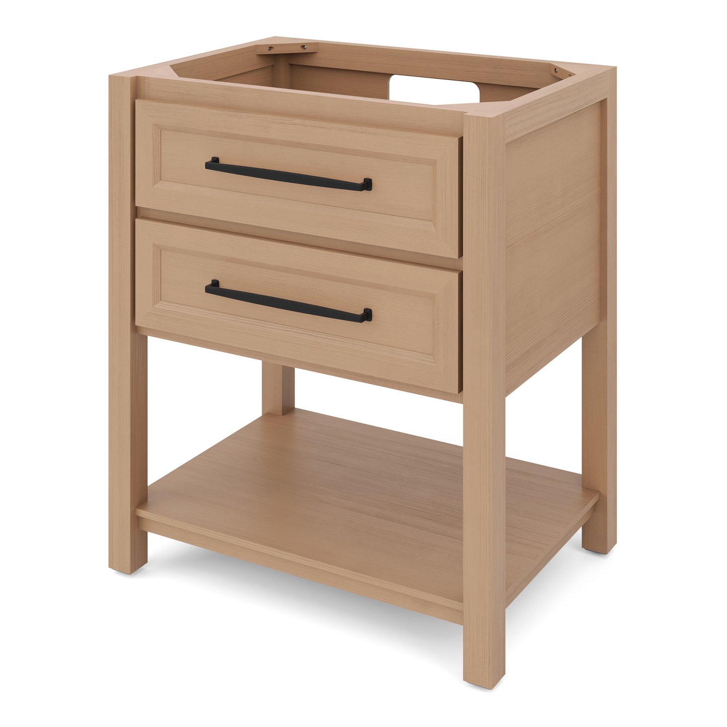 JEFFREY ALEXANDER VN2KIP-30-NO-NT 30" Natural Oak Kipling Vanity - Natural Oak