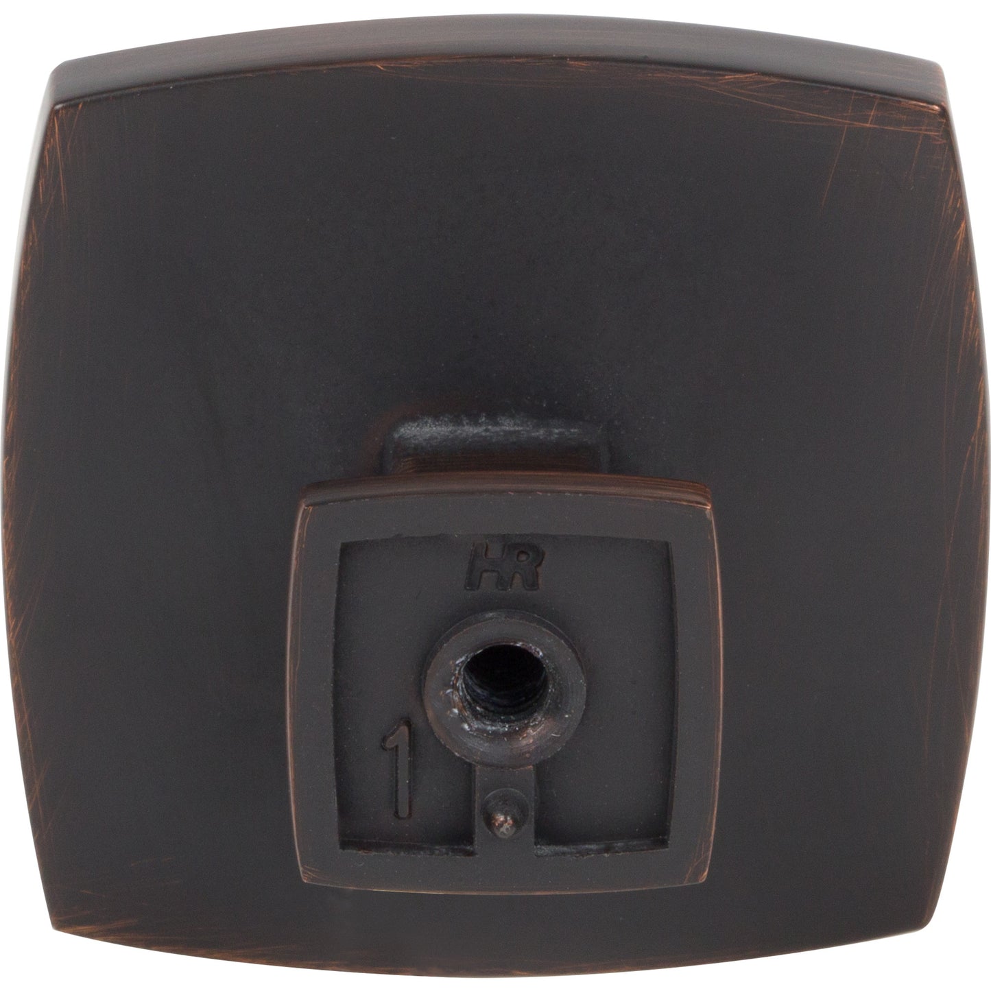JEFFREY ALEXANDER 141L-DBAC Renzo 1-3/4" Diameter Square Knob - Brushed Oil Rubbed Bronze