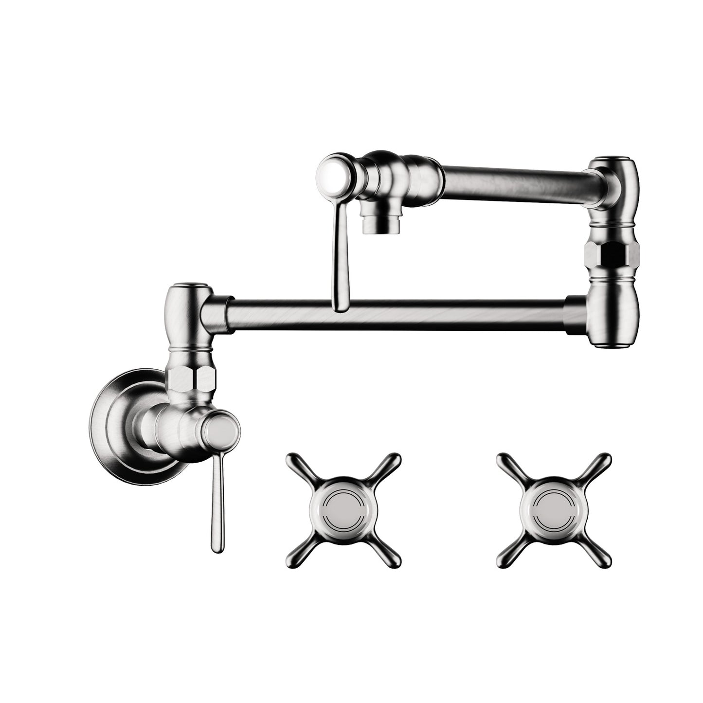 AXOR 16859001 Montreux Pot Filler, Wall-Mounted, 2.5 GPM - Chrome
