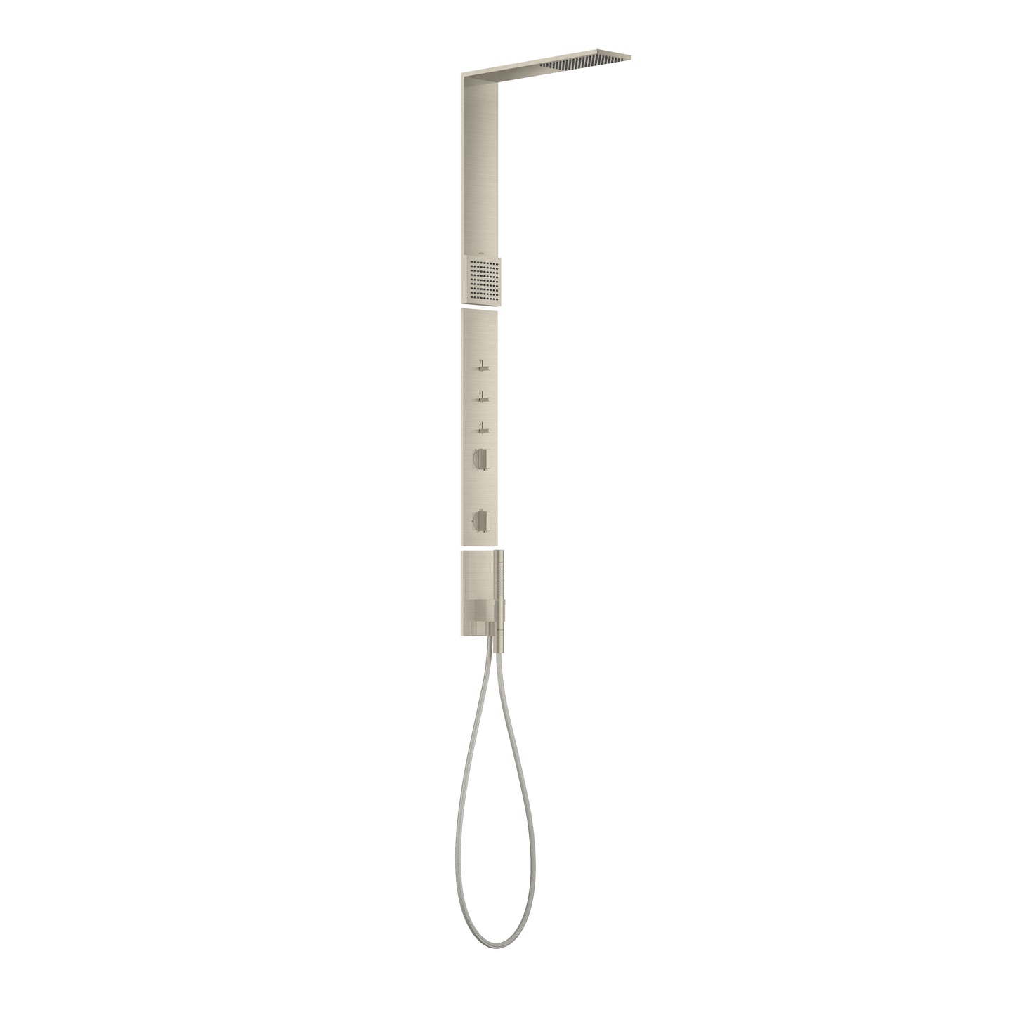 AXOR ShowerComposition Shower Column Set,1.75 GPM in Brushed Nickel