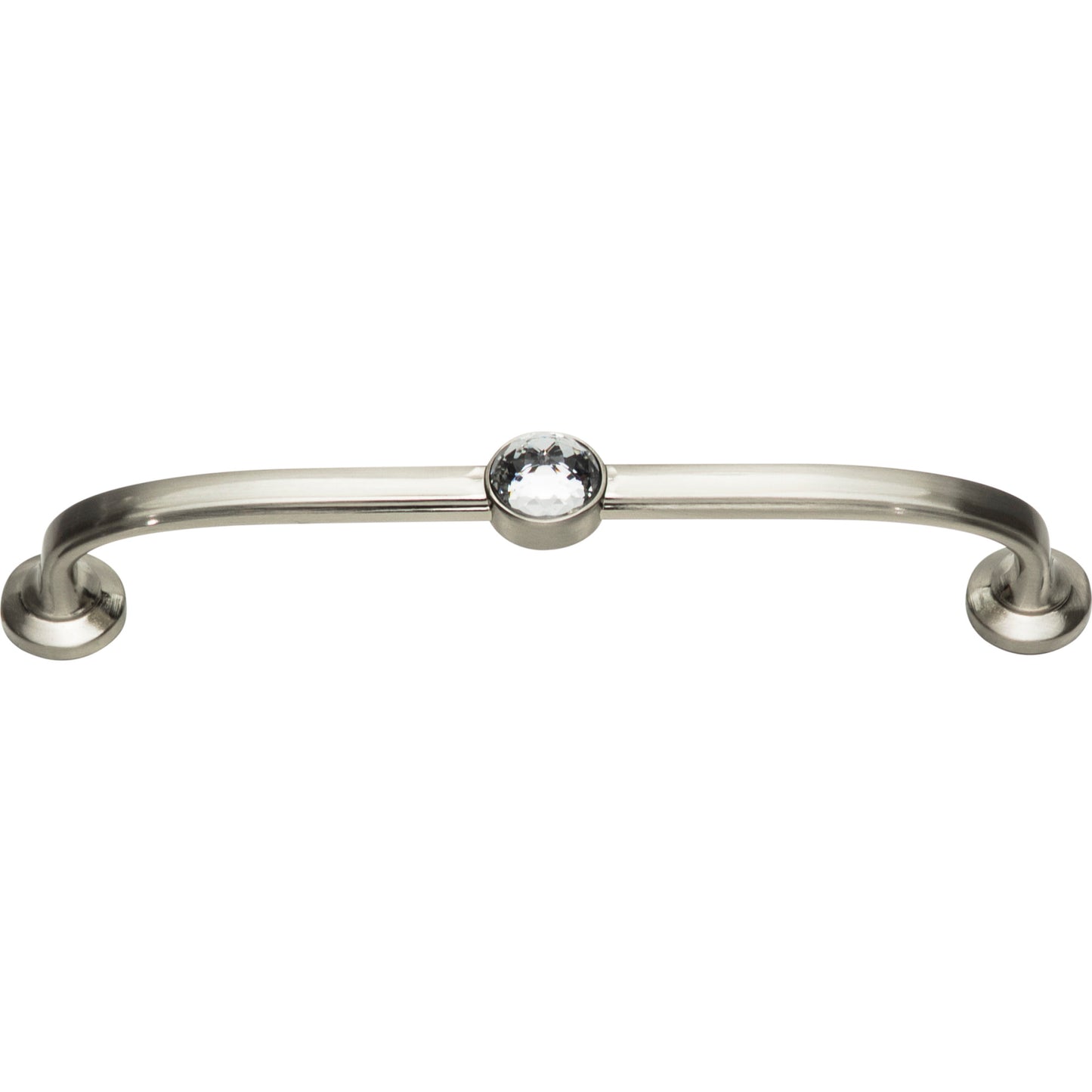 ATLAS 345-BRN Legacy Crystal 5 1/16" Center to Center Bar Pull - Brushed Nickel