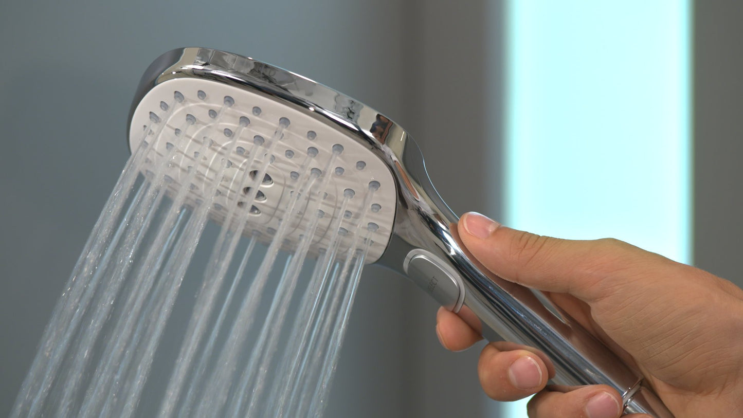 HANSGROHE 26521401 Raindance Select E Handshower 120 3-Jet, 2.5 GPM - White/Chrome
