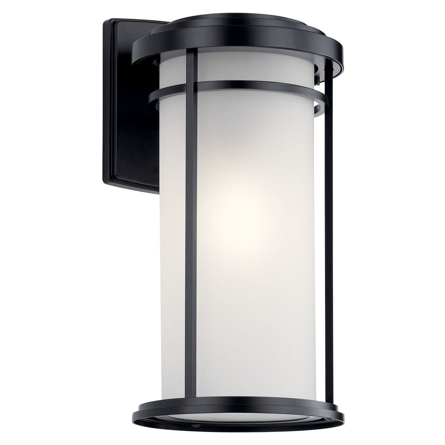 KICHLER 49688BKL18 Toman Led Outdoor Wall Mount Black