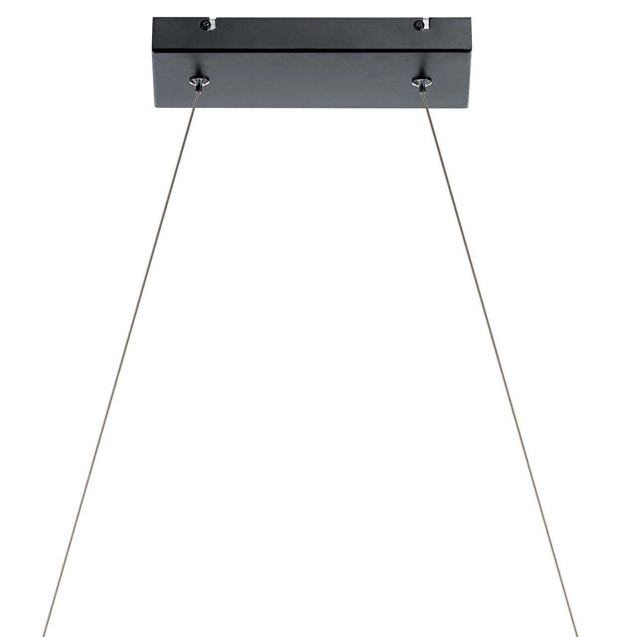 KICHLER 84125MBK Rowan Led Linear Chandelier Matte Black