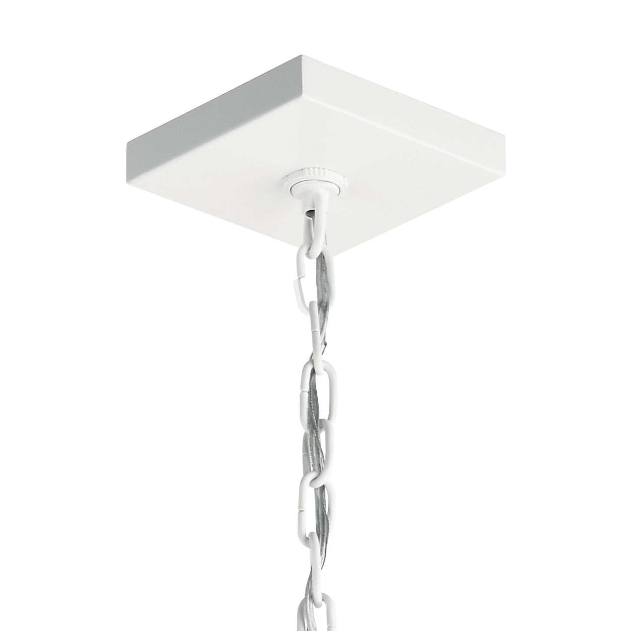 KICHLER 52030WH Vath One Light Pendant White