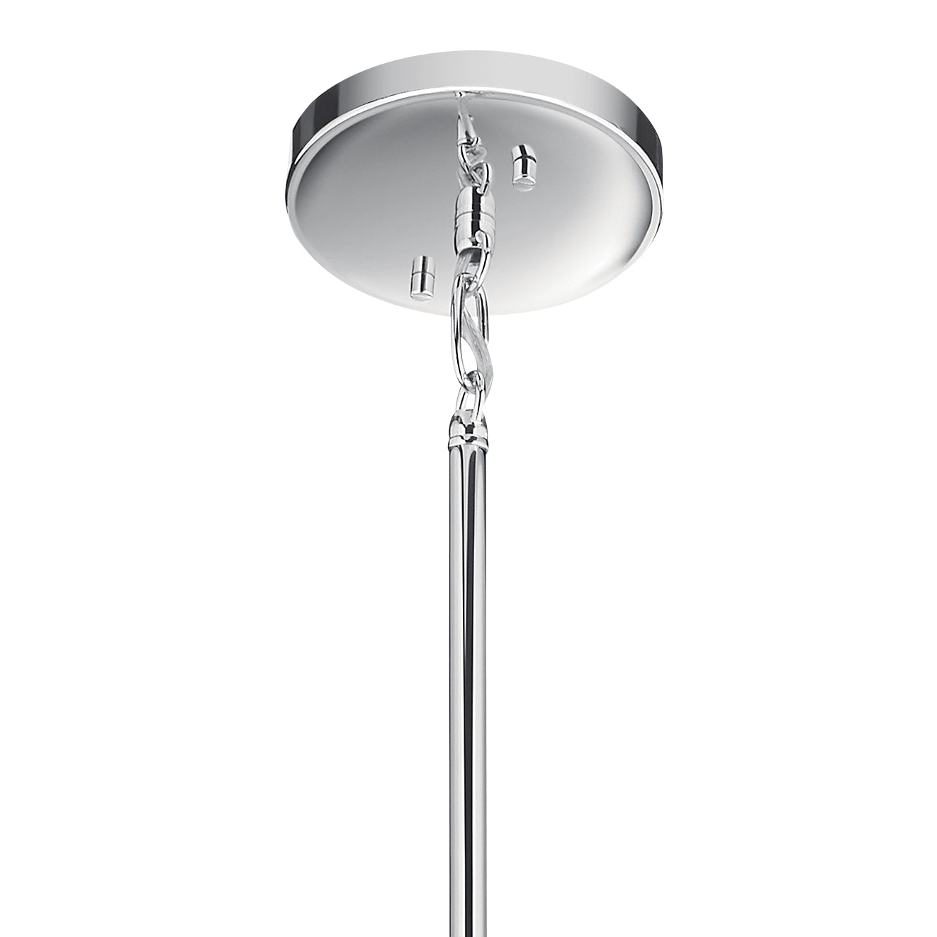 KICHLER 52119CH Cassadee Four Light Pendant/Semi Flush Mount Chrome