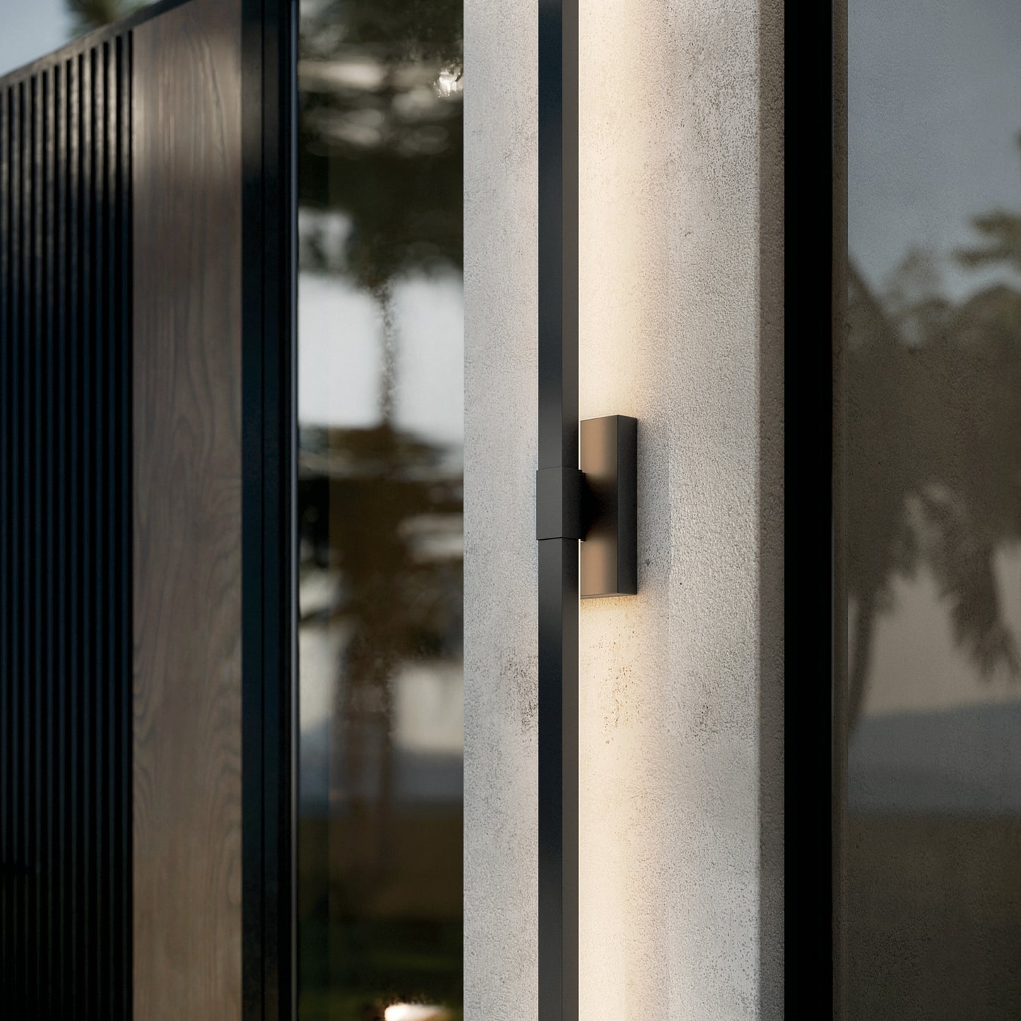 KICHLER 59150BKTLED Nocar Led Outdoor Wall Mount Textured Black