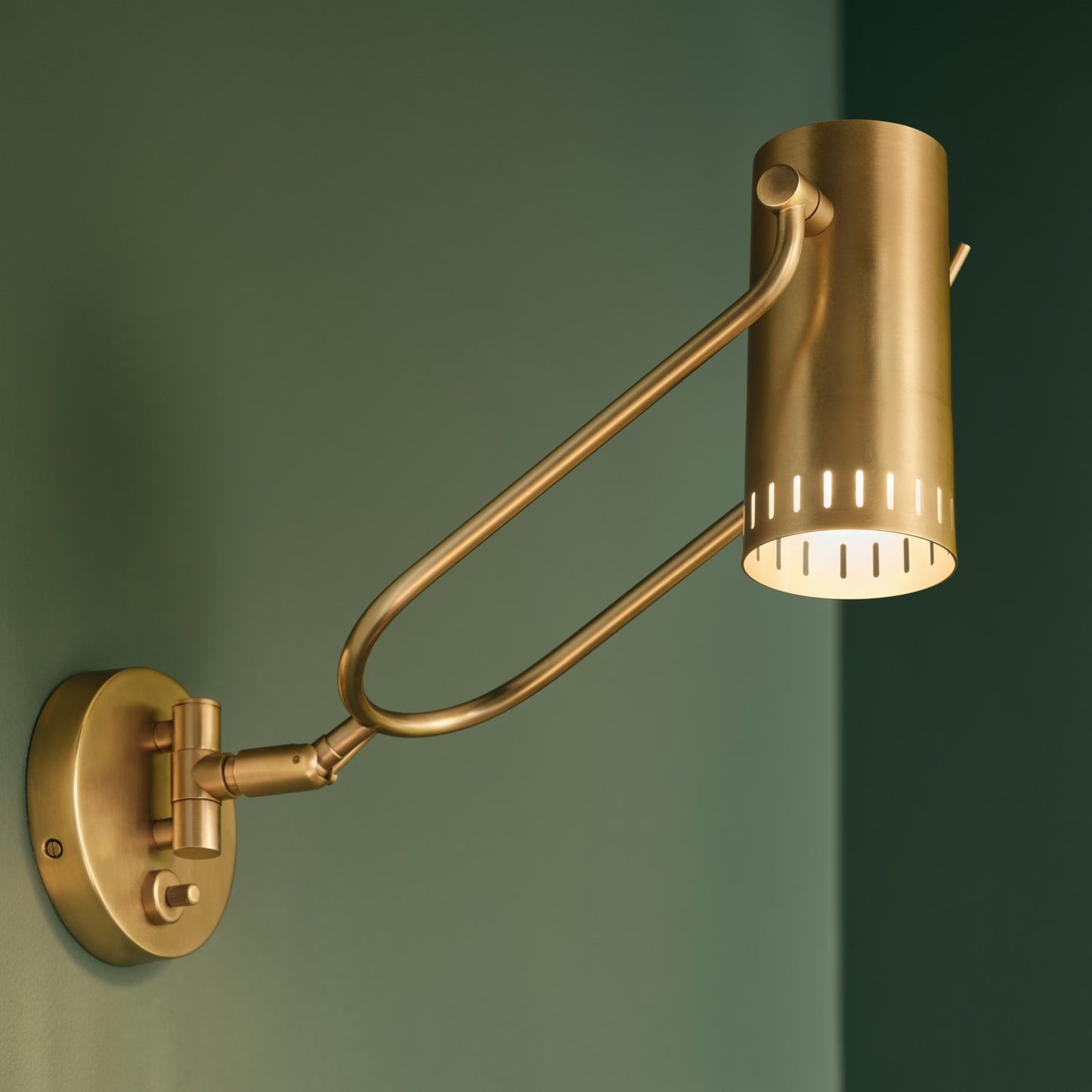 KICHLER 52841LBR Rhuel One Light Wall Sconce