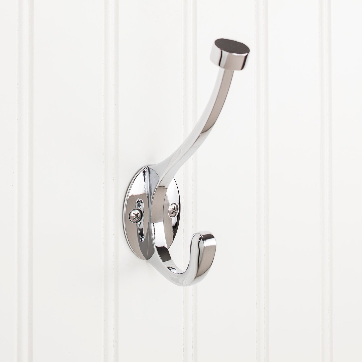 ELEMENTS YD60-550PC Elements Wall Double Hook - Polished Chrome