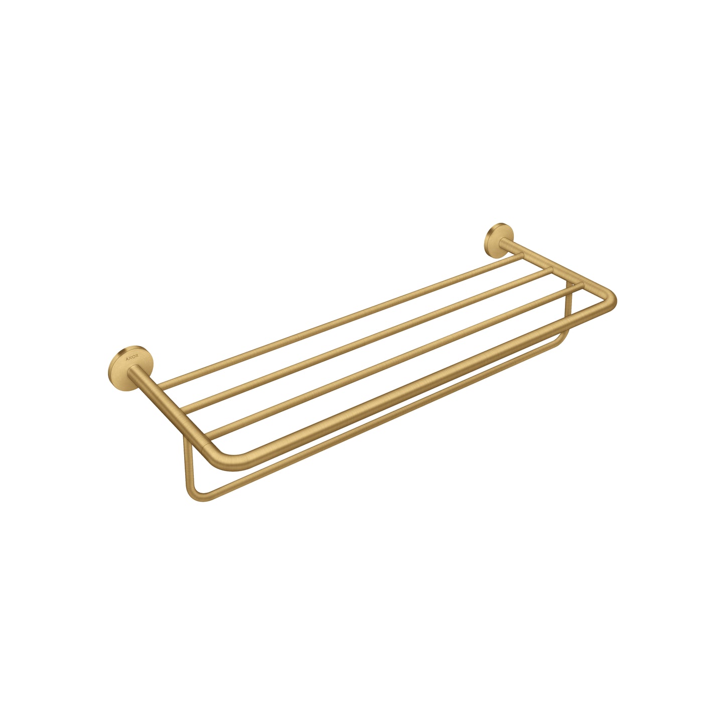 AXOR Universal Circular Towel Rack, 24" in Brushed Gold Optic