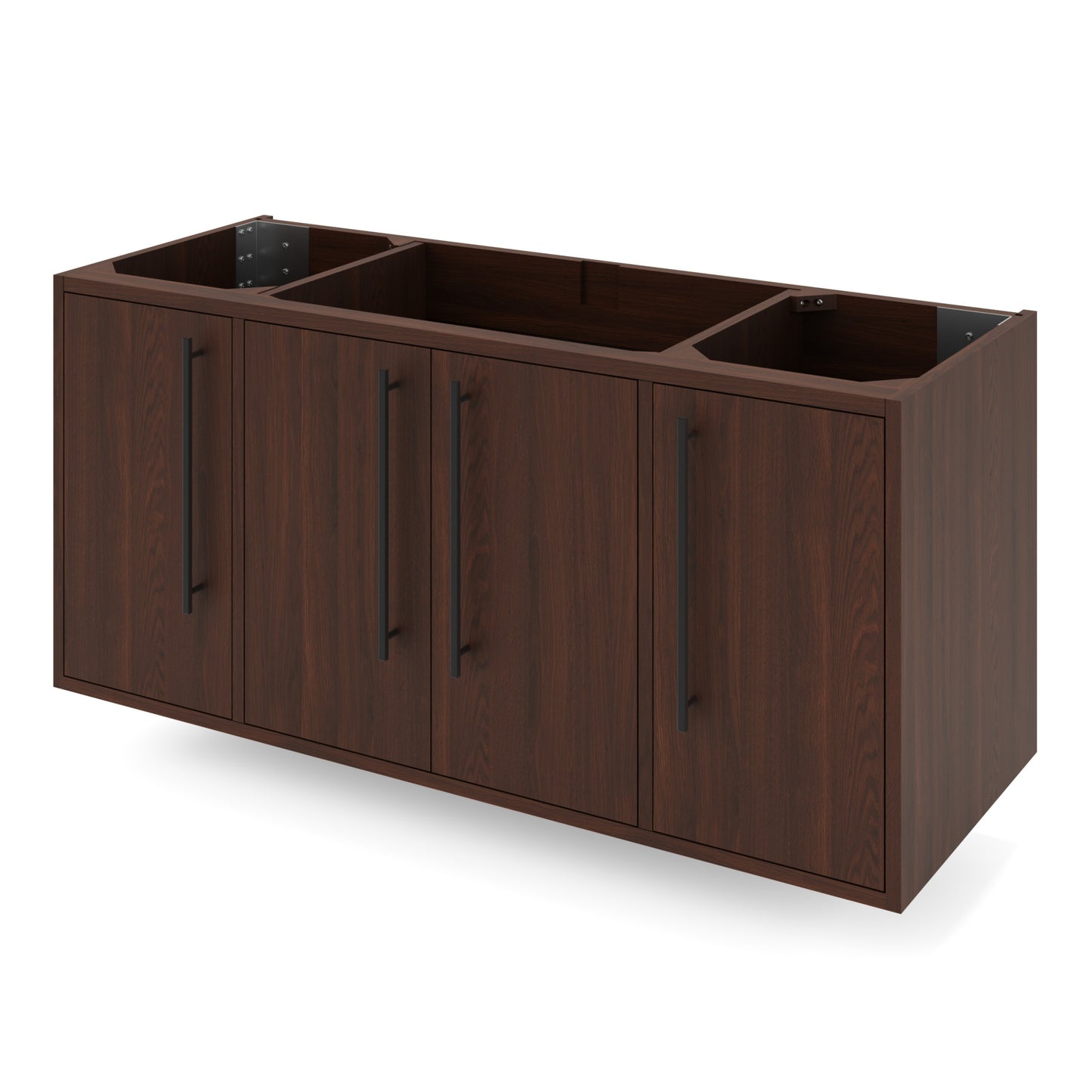 JEFFREY ALEXANDER VN2TEM-48-DW-NT 48" Dark Walnut Tempest Vanity - Dark Walnut