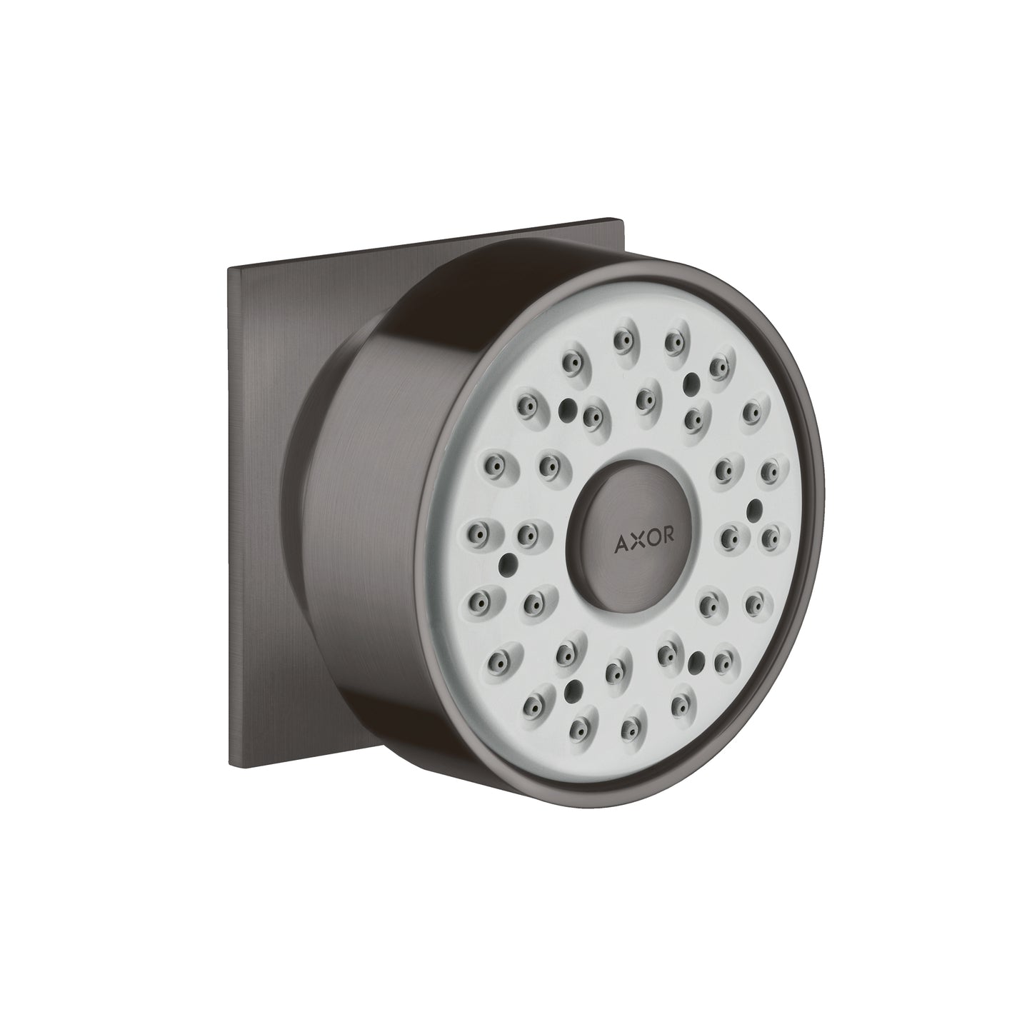 AXOR Starck Bodyspray Square in Brushed Black Chrome