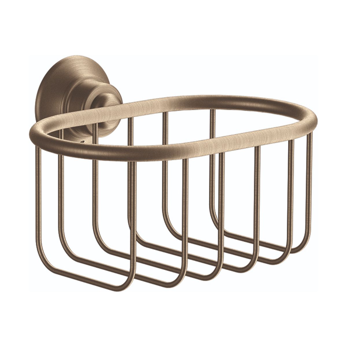 AXOR Montreux Shower Basket in Brushed Nickel