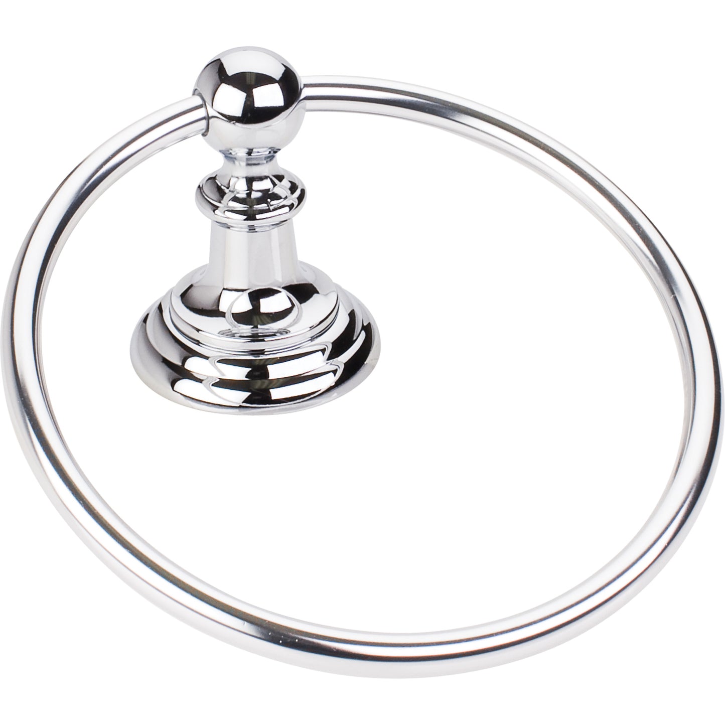 ELEMENTS BHE5-06PC-R Fairview Polished Chrome Towel Ring - Retail Packaged - Polished Chrome