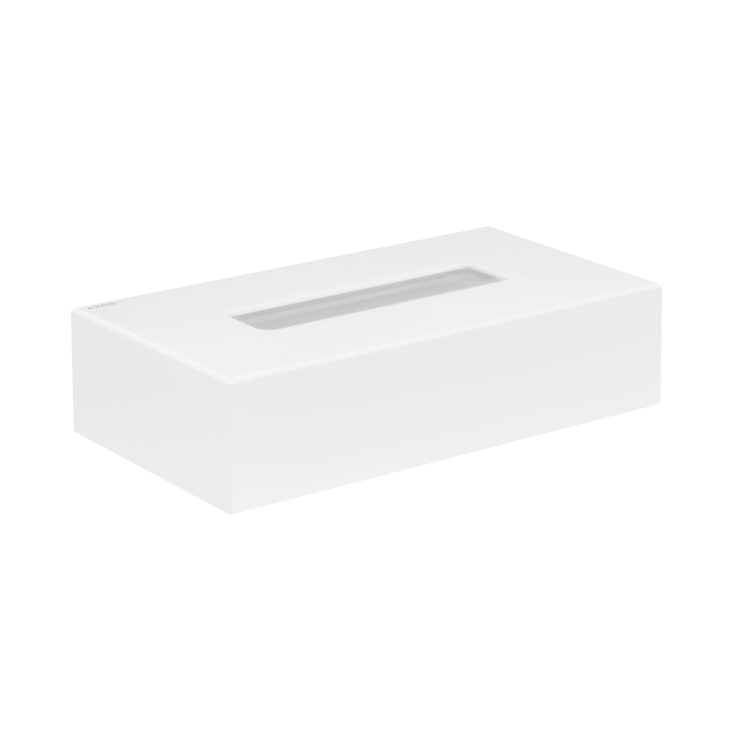AXOR Universal Circular Tissue Box in Matte White