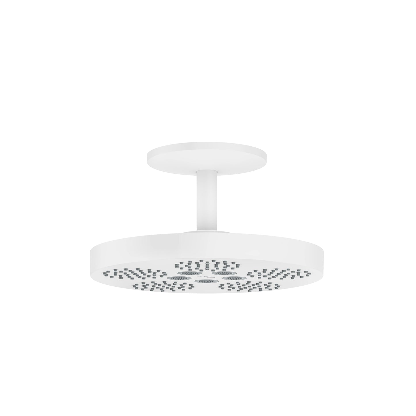 AXOR 48483701 One Showerhead 280 2-Jet with Ceiling Mount Trim, 2.5 GPM - Matte White