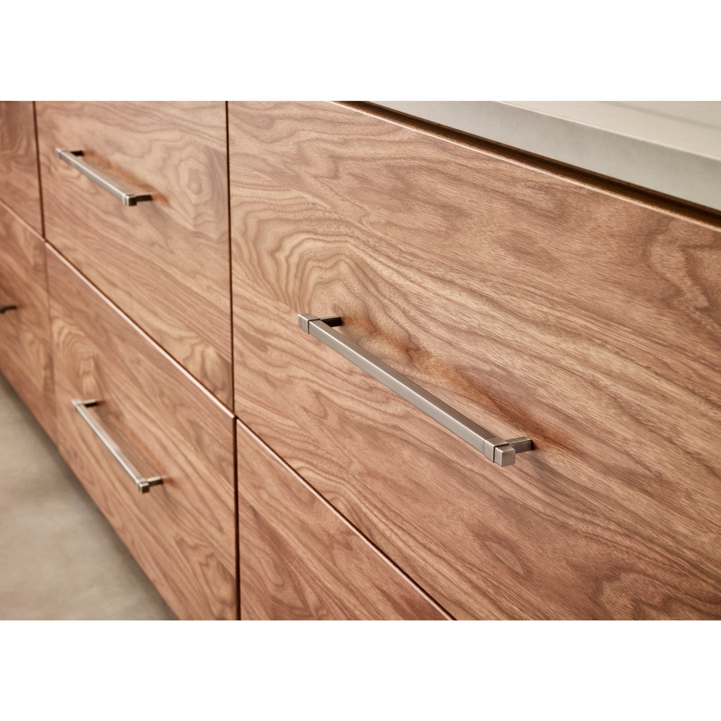 JEFFREY ALEXANDER 293T-SN Zane 2" Length Bar Knob - Satin Nickel