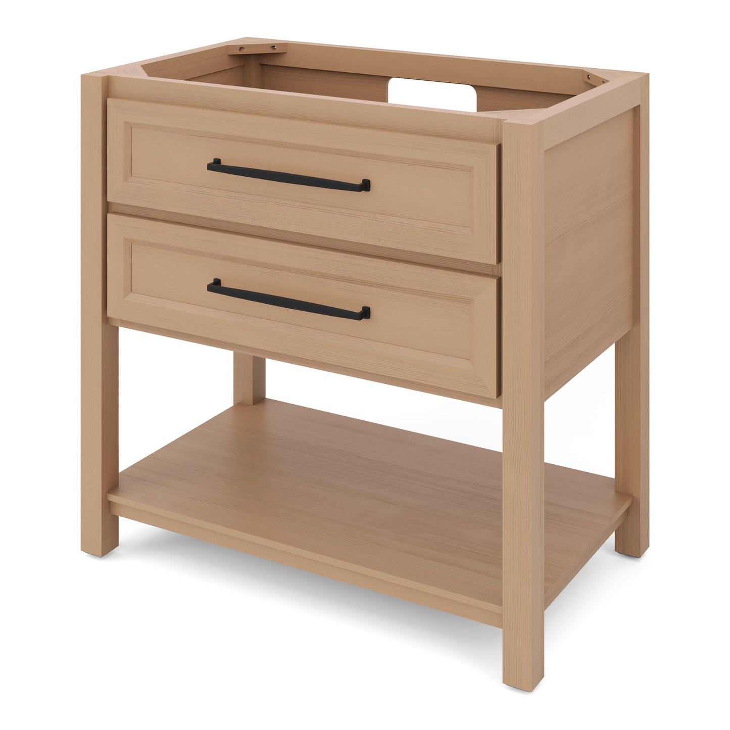 JEFFREY ALEXANDER VN2KIP-36-NO-NT 36" Natural Oak Kipling Vanity - Natural Oak