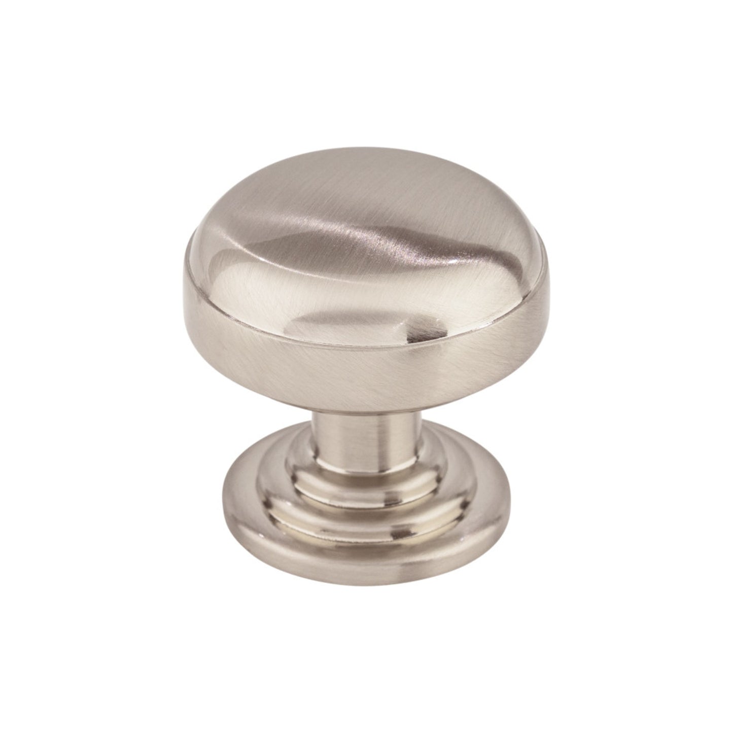 TOP KNOBS TK3000BSN Ellis 1 1/4" Length Mushroom Knob - Brushed Satin Nickel