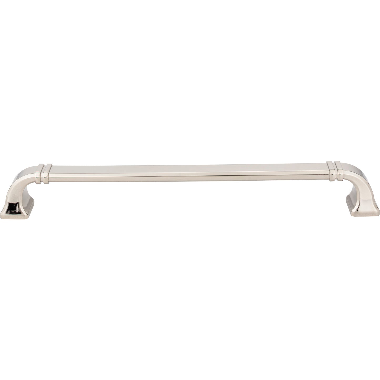 JEFFREY ALEXANDER 165-12NI Ella 12" Center-to-Center Appliance Pull - Polished Nickel